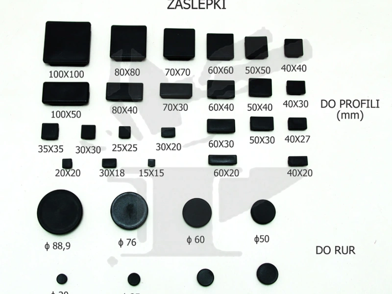 Zaślepki na profile